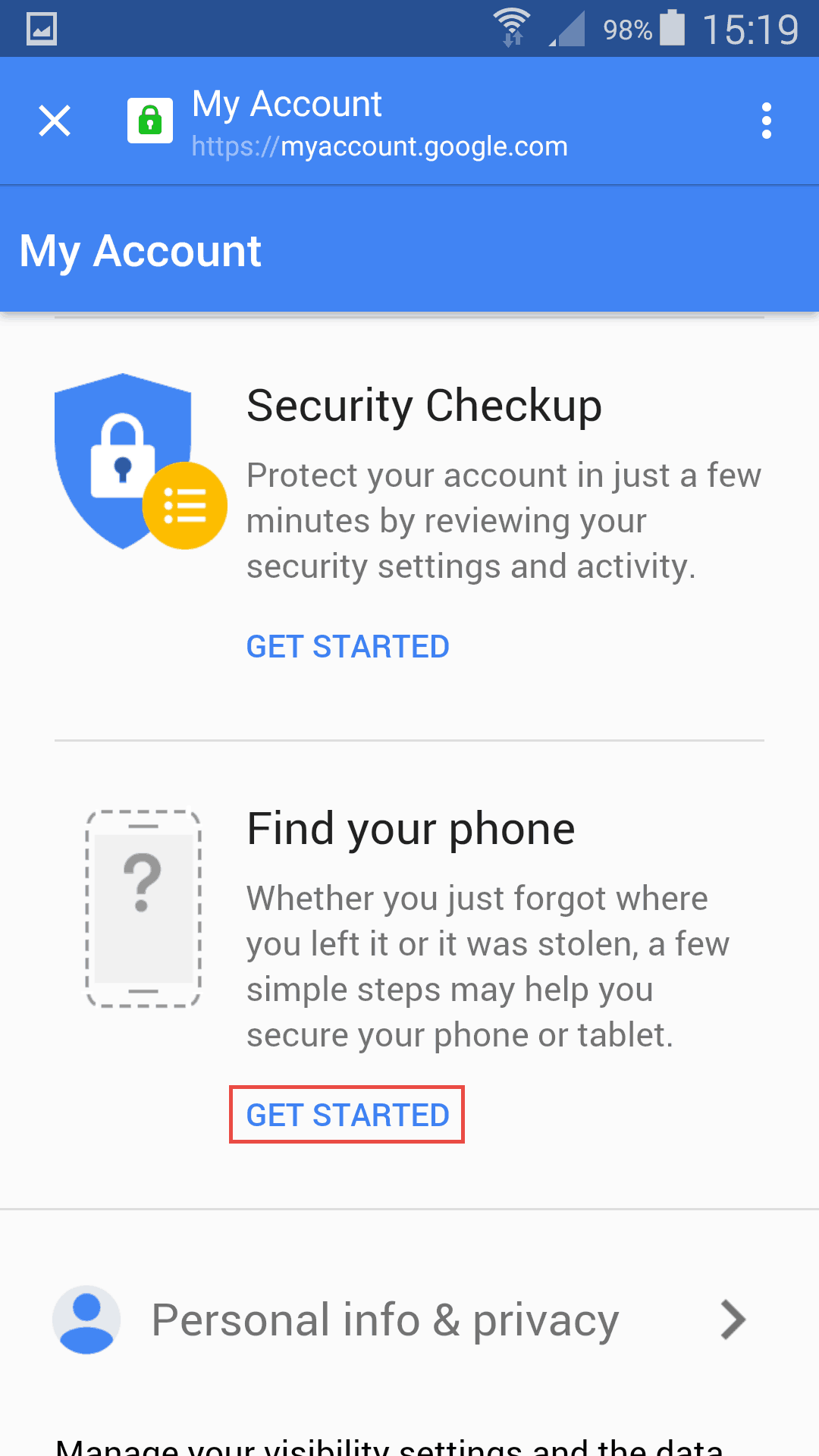 [Guide] Find your lost Android or iOS phone with Google My Account service